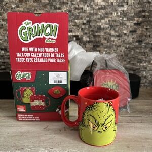 DR SEUSS GRINCH GRINCHMAS COFFEE MUG AND WARMER NEW HOBBY LOBBY EXCLUSIVE